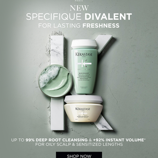 The Kerastase New Divalent Collection for Oily Scalp
