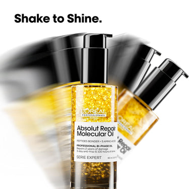 Loreal Absolut Repair Molecular Bi-Phase Oil for Damaged Hair (90ml)