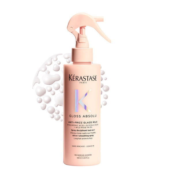 New! Gloss Absolu Glaze Milk Anti-Frizz Heat Protecting Spray 290ml