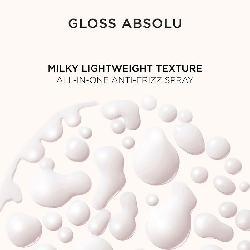 New! Gloss Absolu Glaze Milk Anti-Frizz Heat Protecting Spray 290ml
