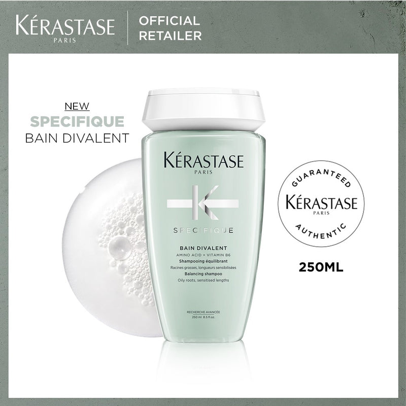 Bain Divalent Kérastase Specifique Oily Scalp Balancing Shampoo